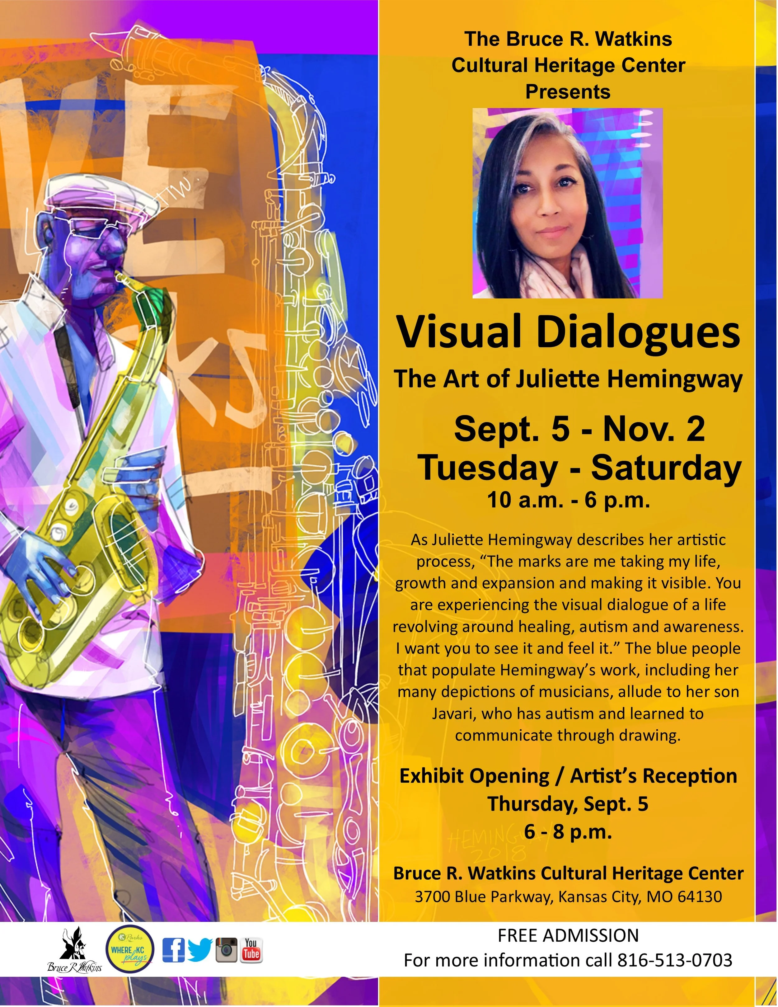 Visual Dialogues - The Art of Juliette Hemingway