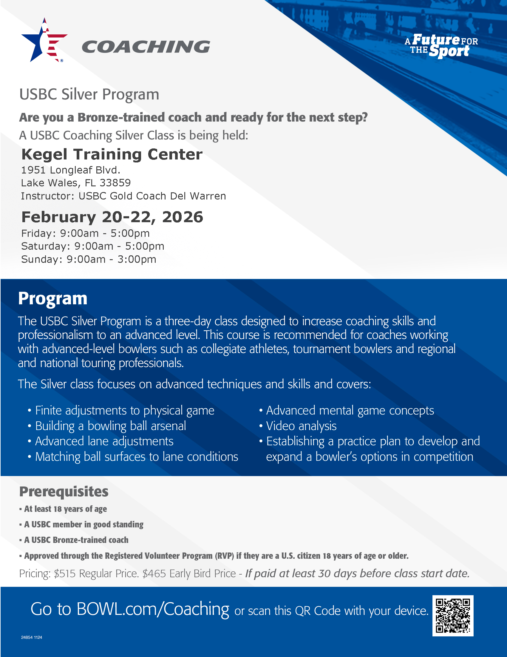 USBC Coaching Silver Class