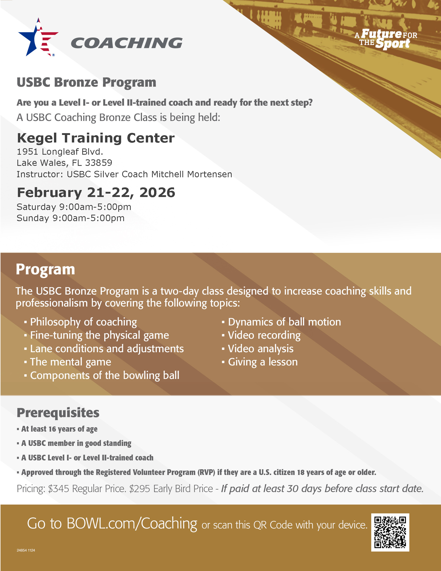 USBC Coaching Bronze Class