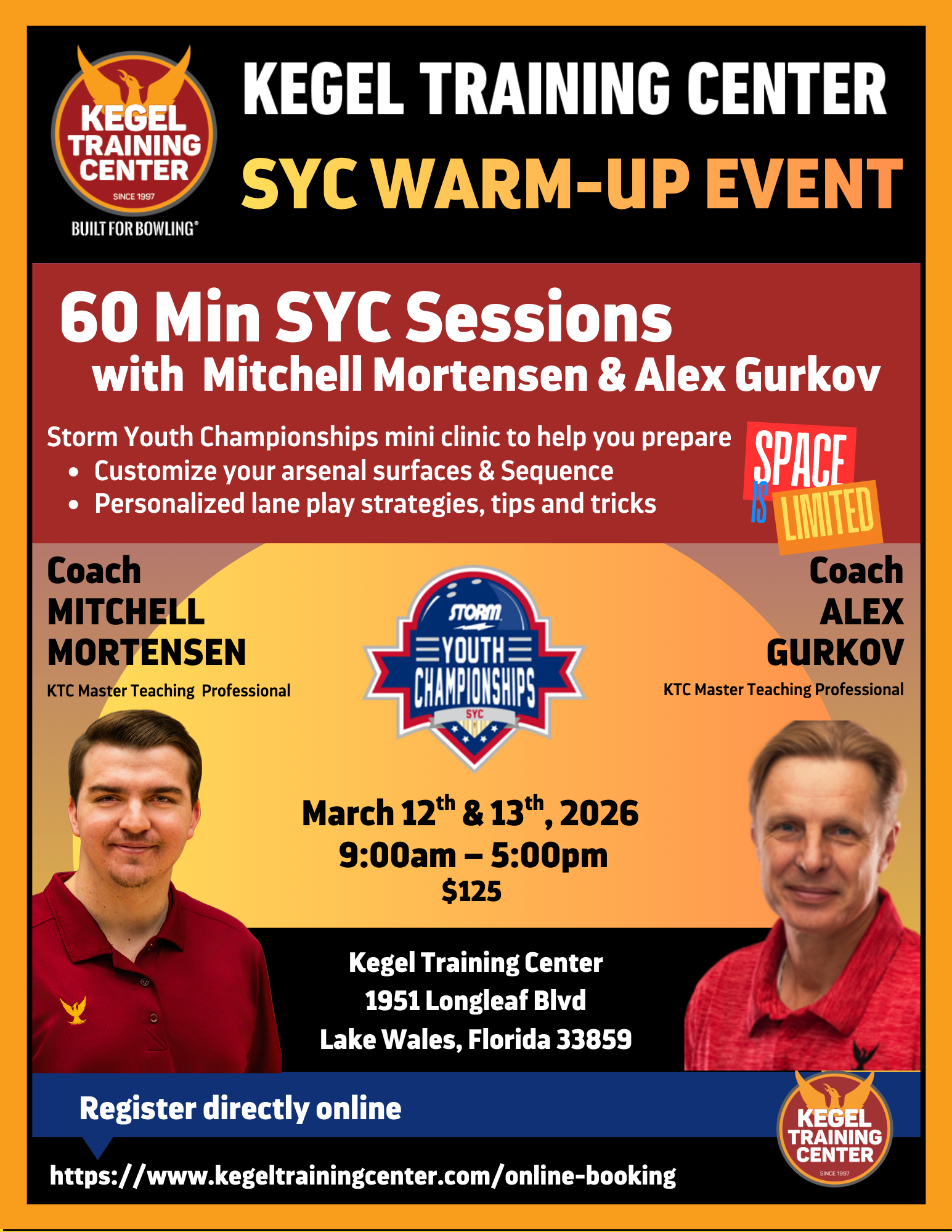 SYC Warm-Up Sessions