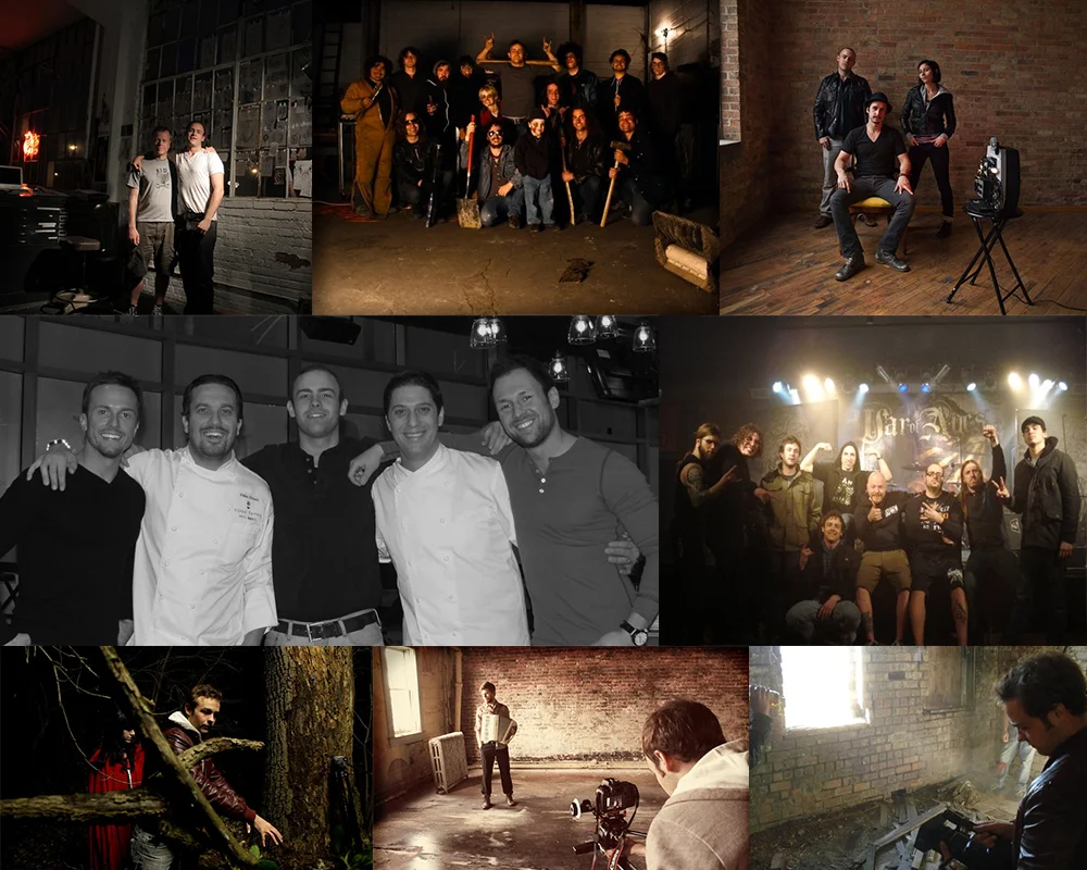 Various Crew/Talent Shots from 2008-2014