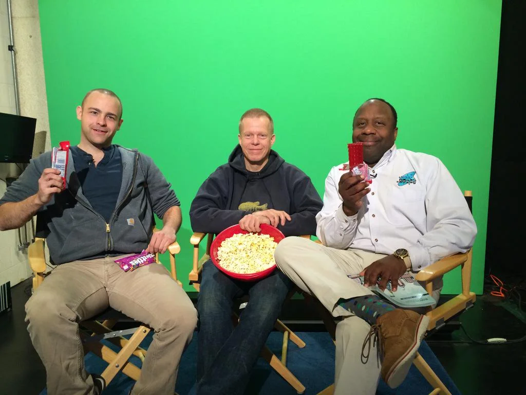 Derek Hess and I Kickin' it with Kenny at Fox 8