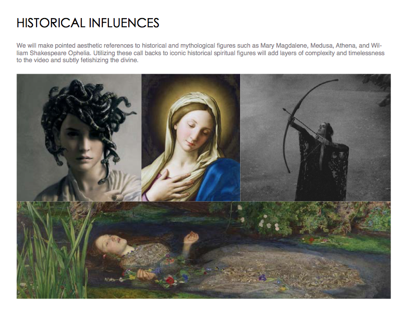 Some historical/mythological references in my treatment