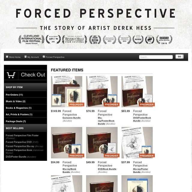 Forced Perspective DVD, Blu-Ray and Collectors Book Available now!