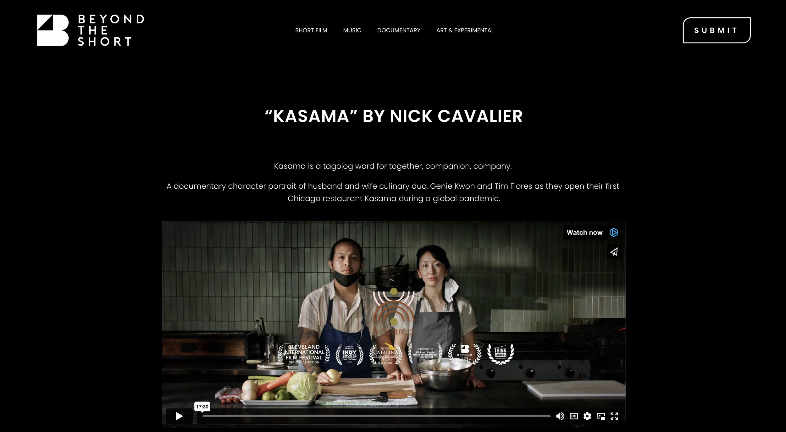 Beyond The Short - Kasama