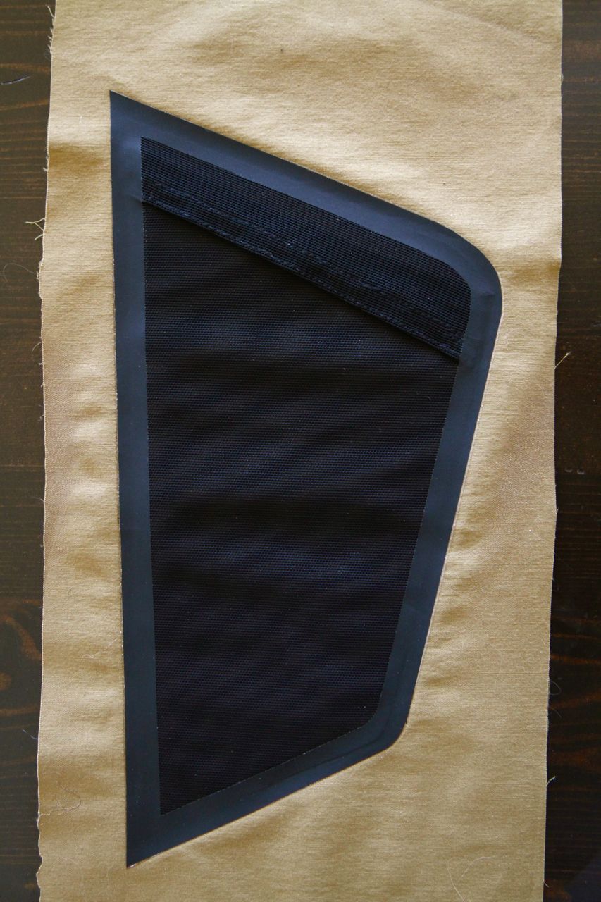 First proto, pocket with heat film.