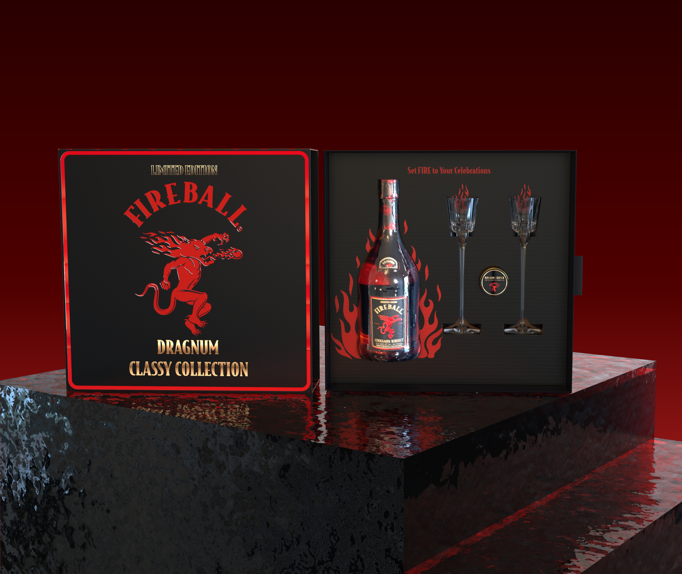 Premium packaging for limited-edition product influencer kit