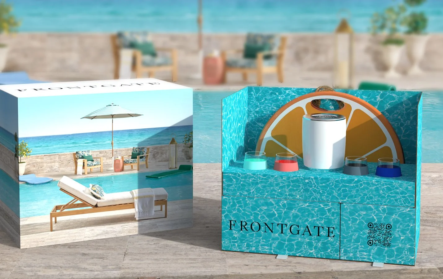 Experiential seasonal campaign influencer kit activation for consumer brand