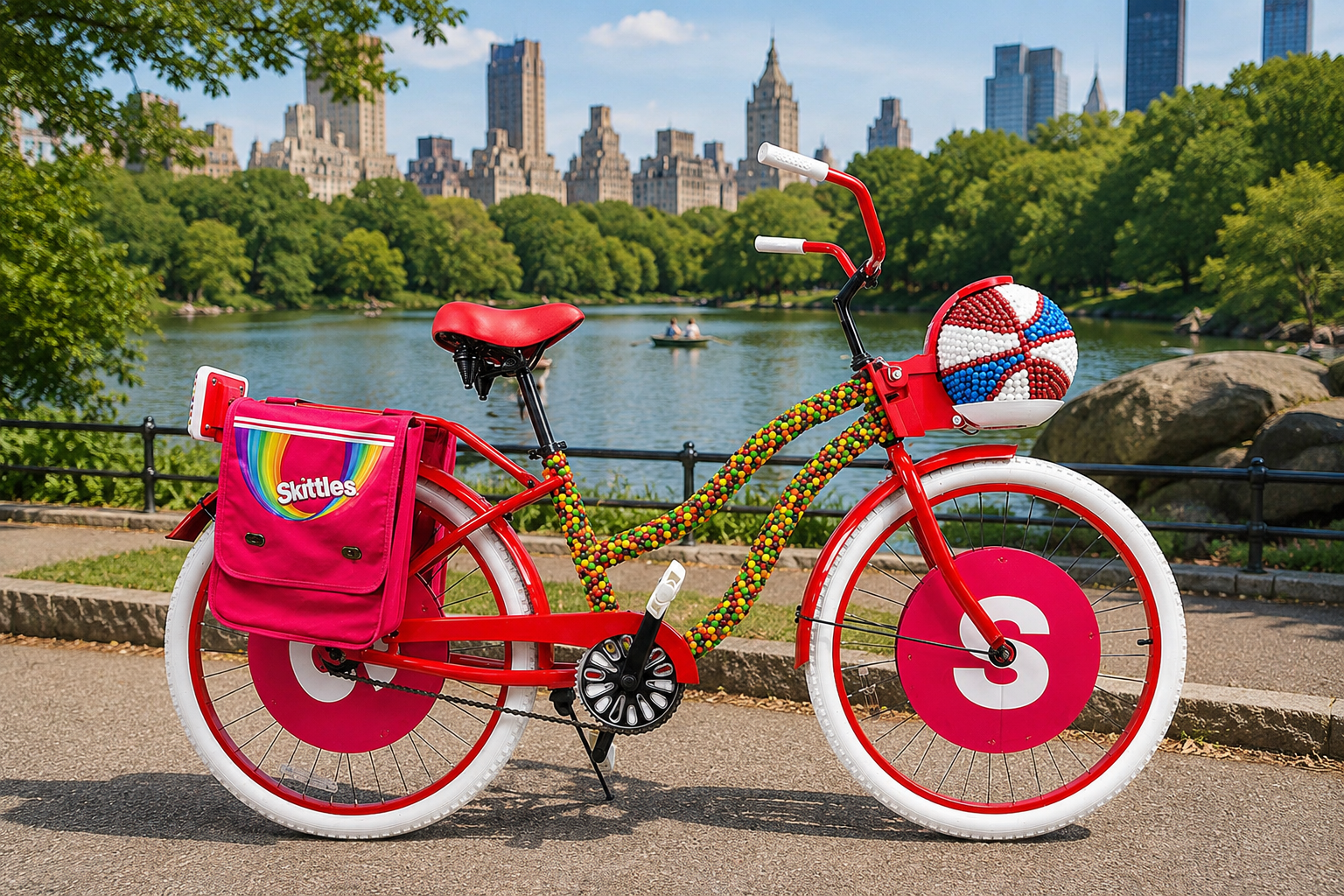 custom brand bicycle experiential brand activations