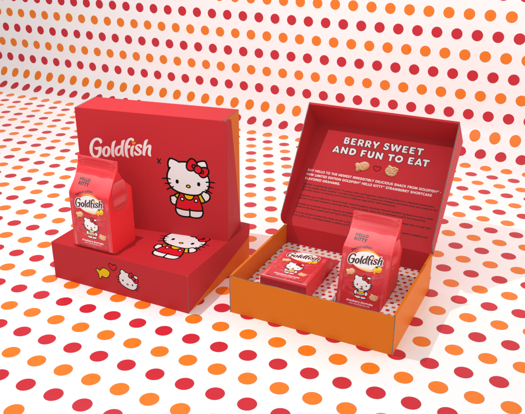 Custom influencer kit for snack food product launch