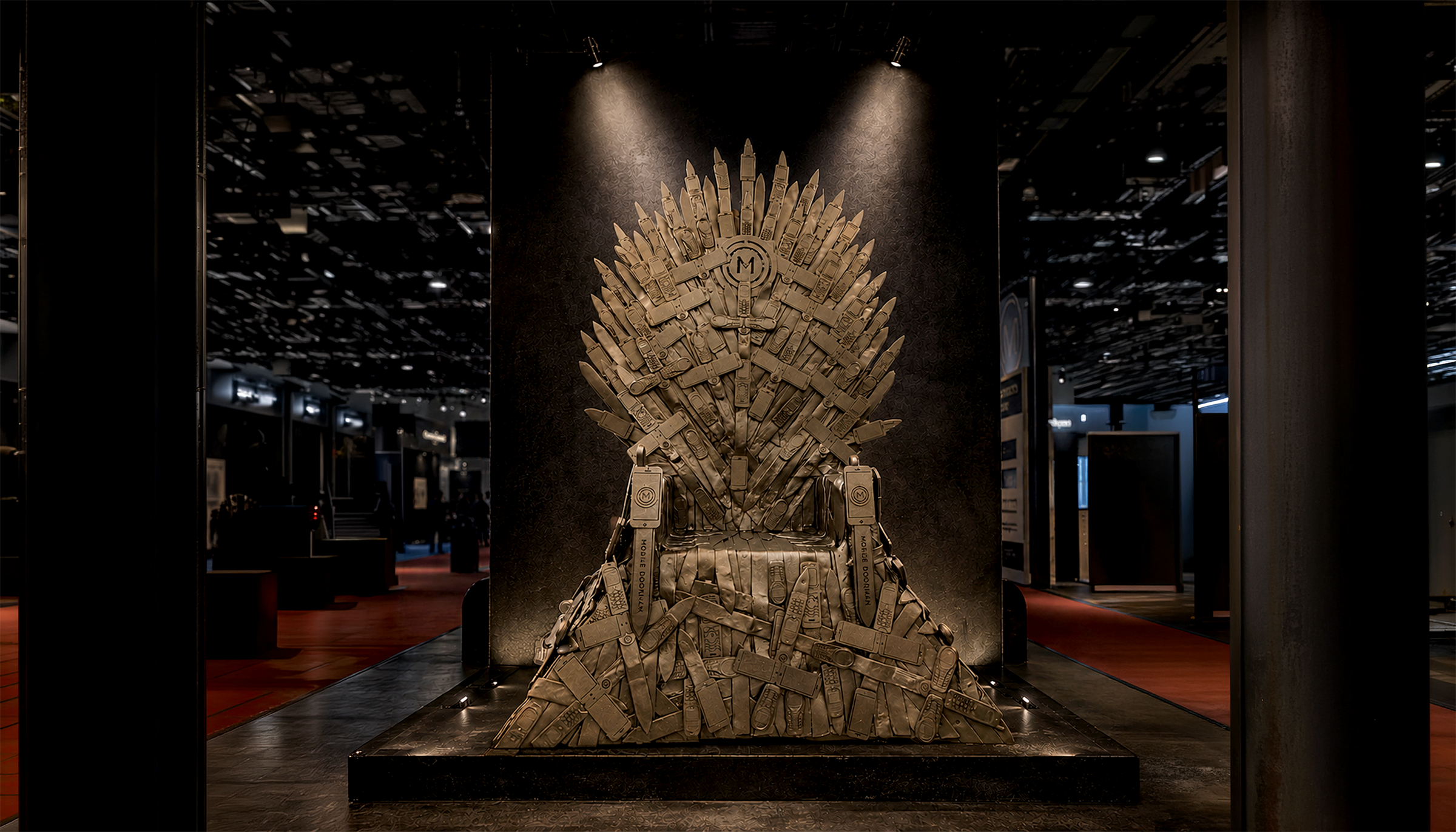 custom throne for experiential photos at brand events