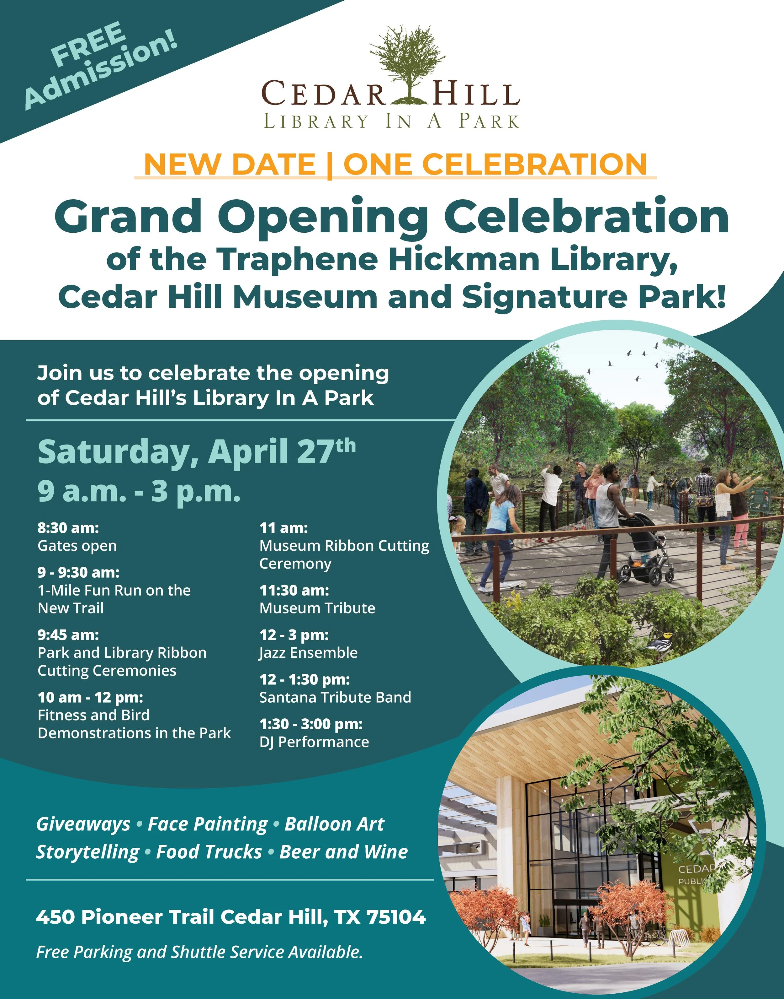When does the new library in Cedar Hill Open — Izehi Photography ...