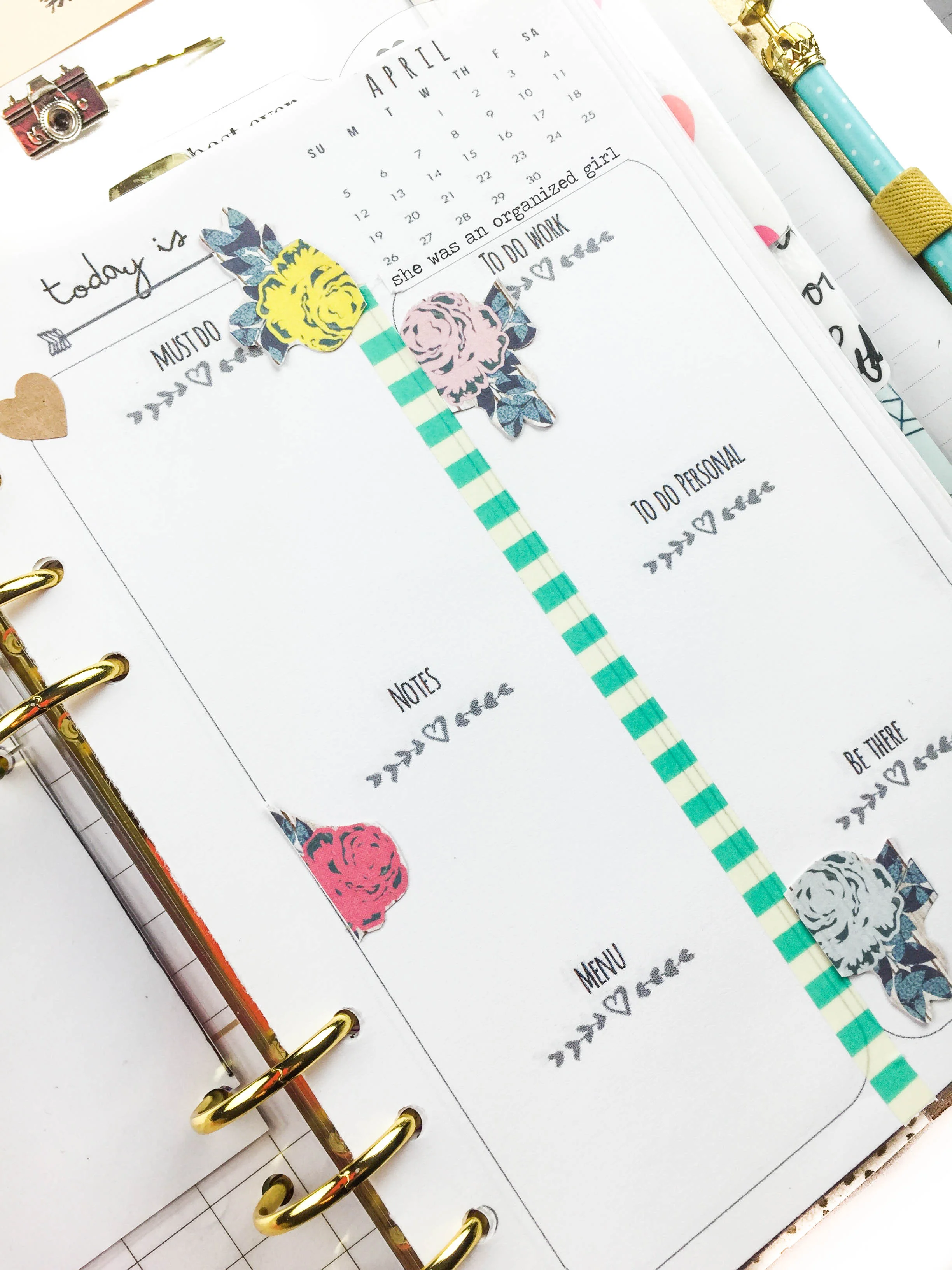 Planner Society April Planner Subscription Kit — villabeauTIFFul