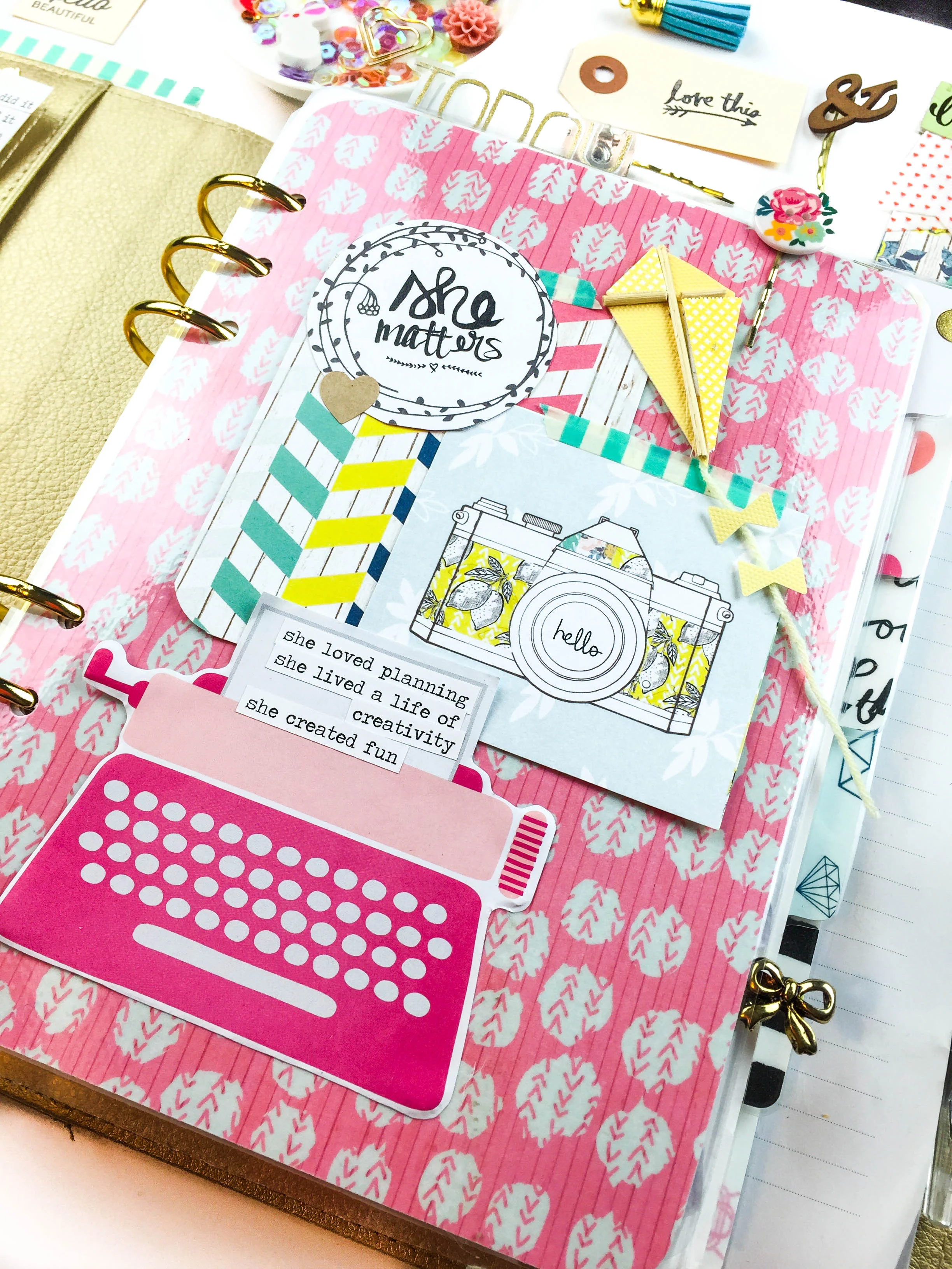 Planner Society April Planner Subscription Kit — villabeauTIFFul