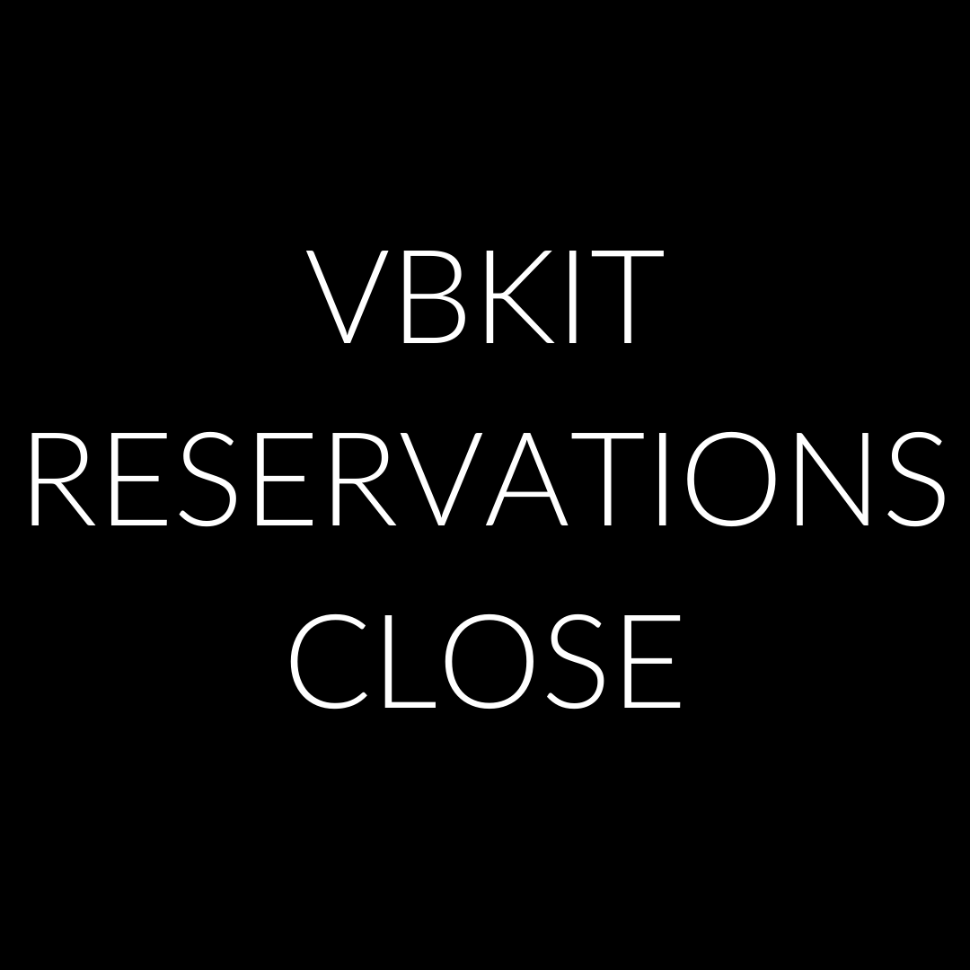 August VBKit Reservations Close