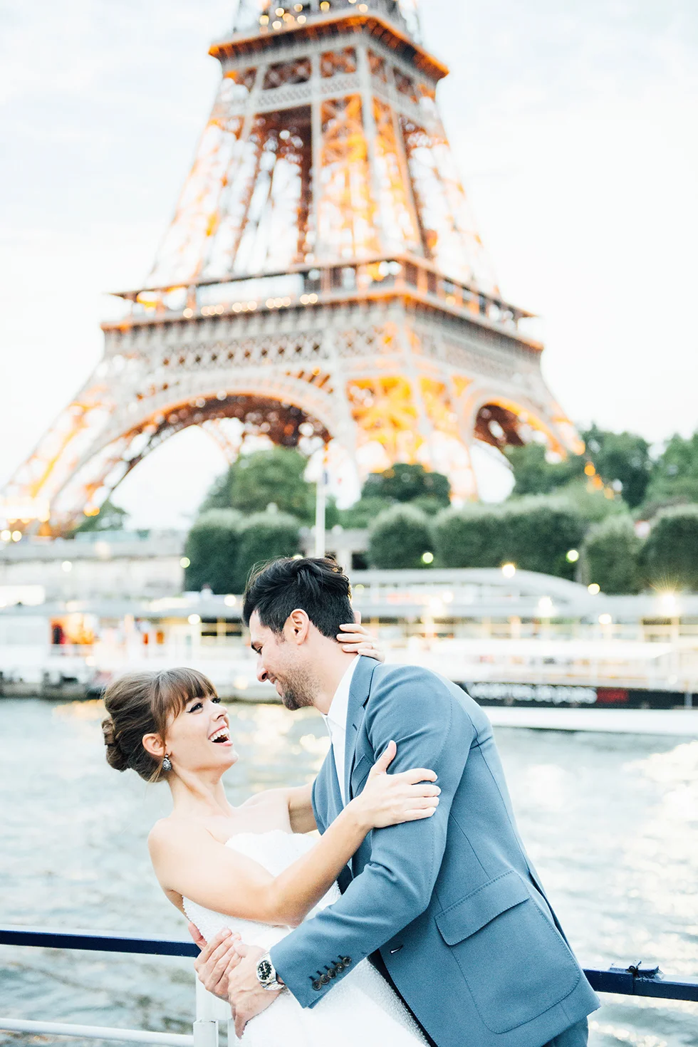 Jenny Bernheim & Fred Cipoletti as featured in Martha Stewart Weddings.
