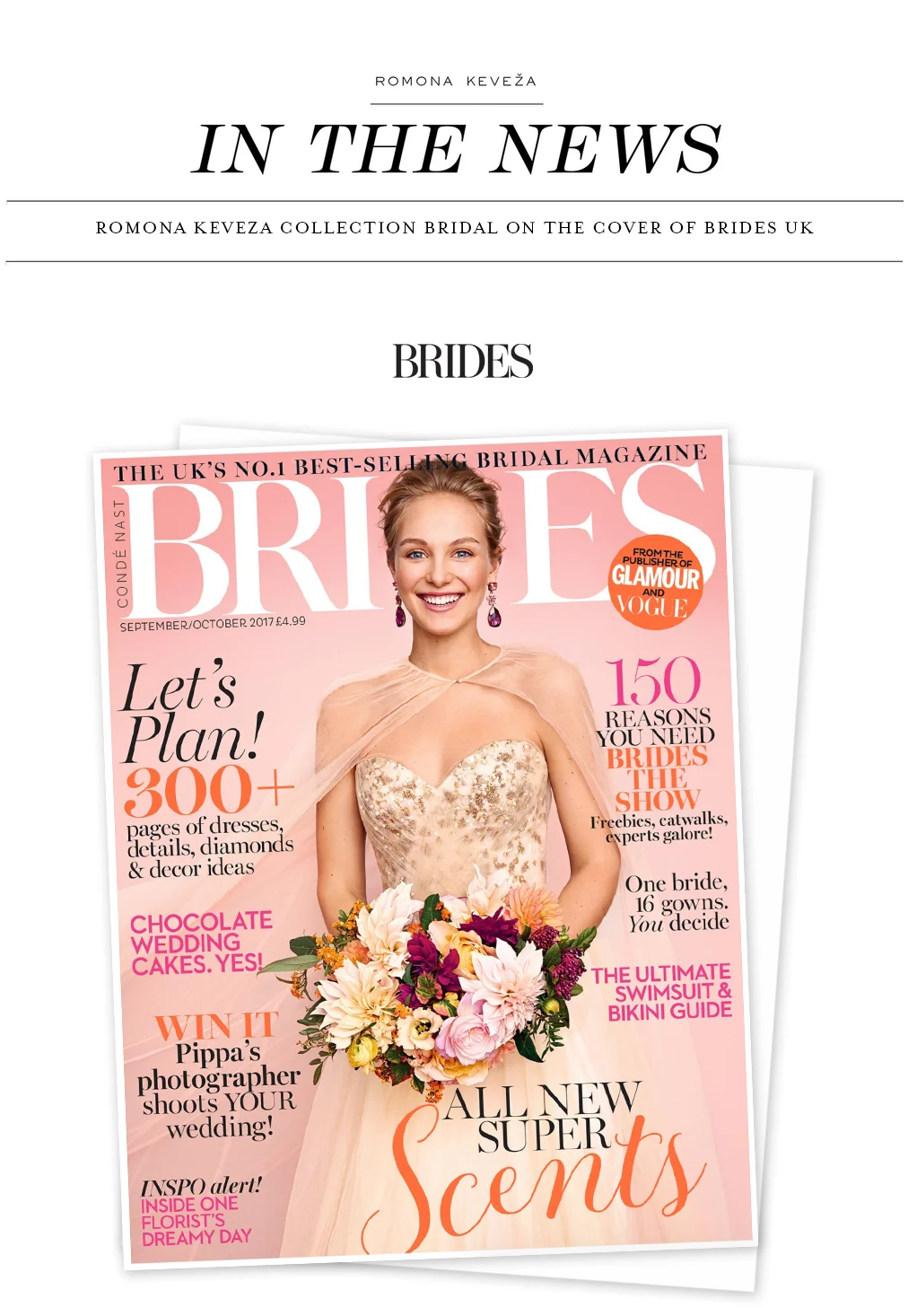 IN THE NEWS - Romona Keveza Collection on the Front cover of BRIDES UK Magazine.jpg