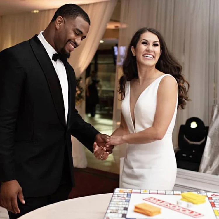 Hannah Allen & Jonathan Allen of the Washington Redskins