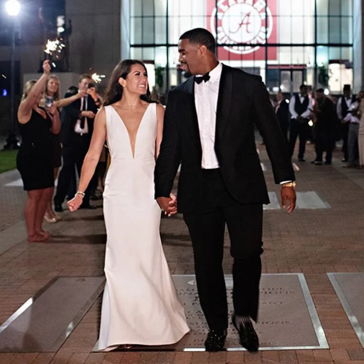 Hannah Allen & Jonathan Allen of the Washington Redskins