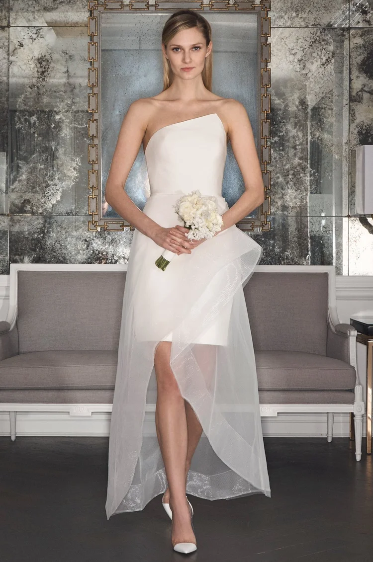 romona keveza short wedding dress Romona Keveza Collection Bridal Spring 2019 Unveils at #NYBFW  Romona  Keveza Official Website