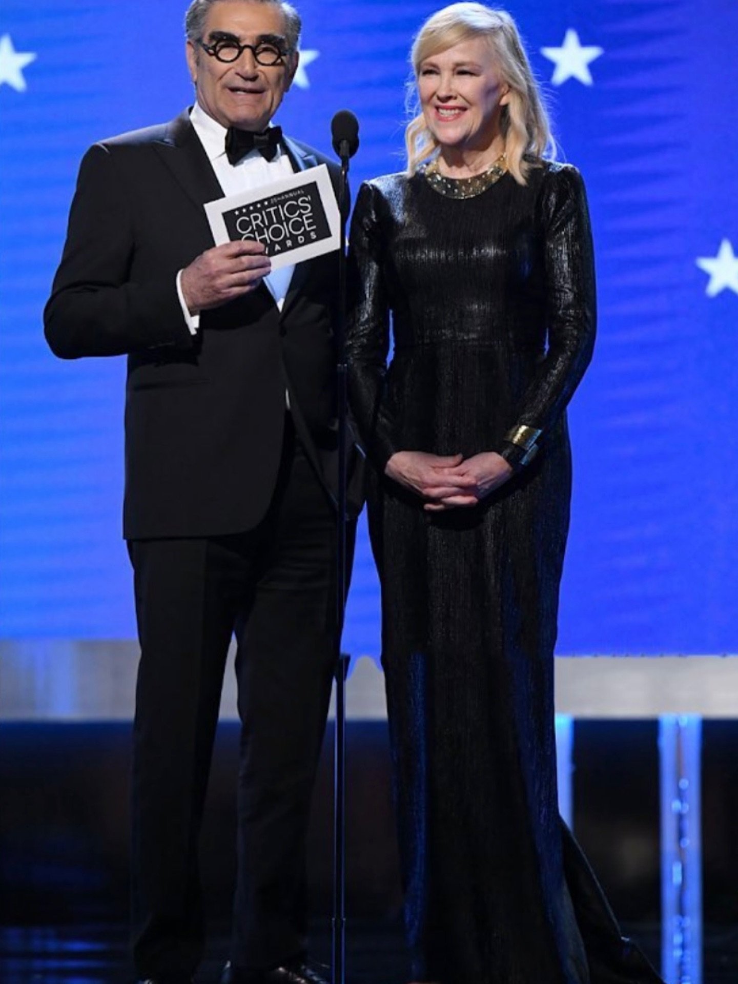 Designing this gown for the great Catherine O&rsquo;Hara worn to The Critics Choice Awards was a true joy. The Shitt$ Creek Star is not only hilarious but also one of the kindest people in the industry.