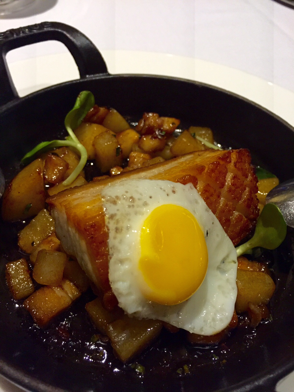 house made thick-cut bacon