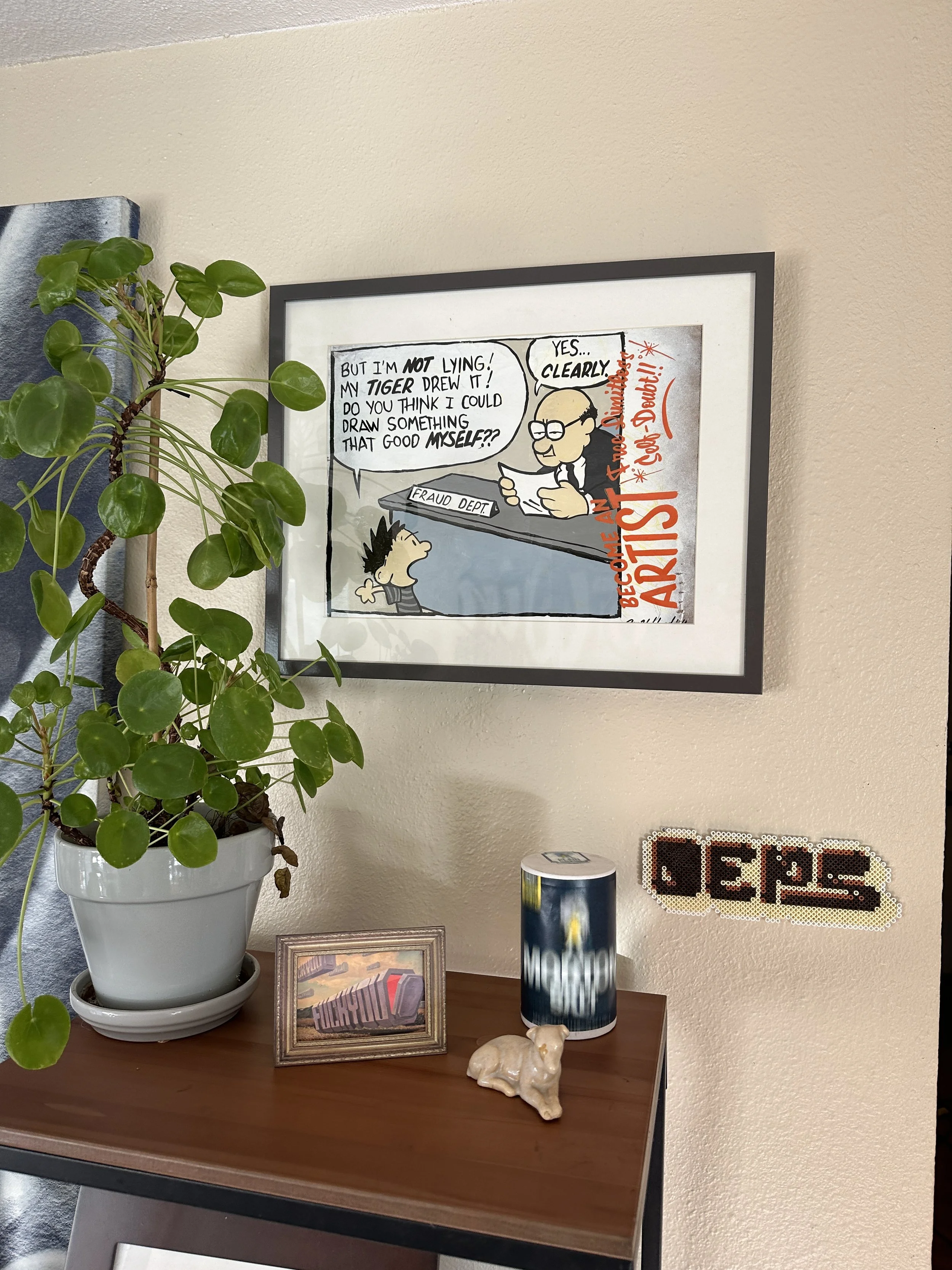 Imposter Syndrome Original Painting