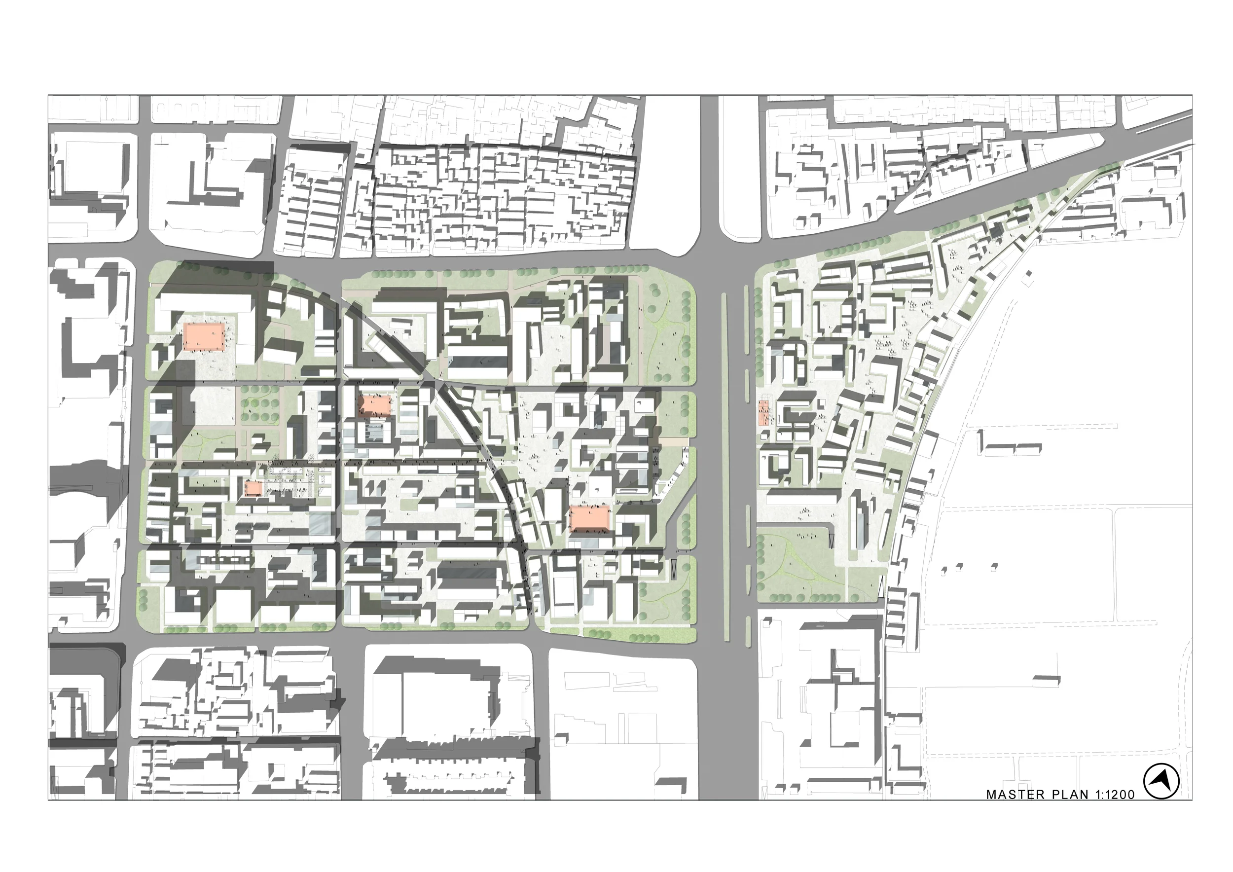 &nbsp; &nbsp; &nbsp; &nbsp; &nbsp; &nbsp; &nbsp; &nbsp; &nbsp; &nbsp; &nbsp; &nbsp; Master Plan of re-development