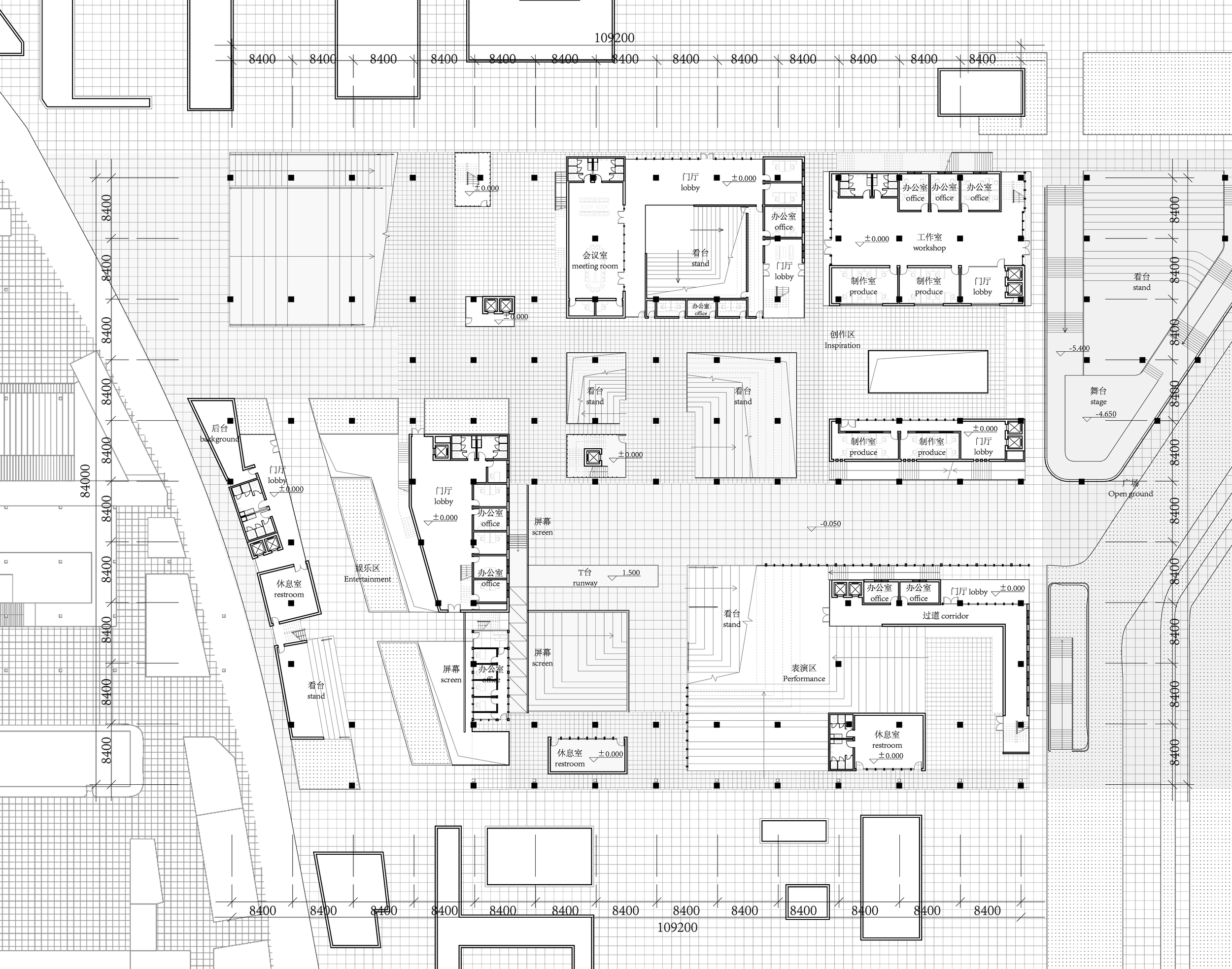  1st Floor Plan of the Media Center