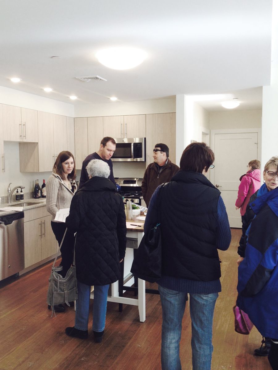 Open House at the newly completed 45 Pop Lofts