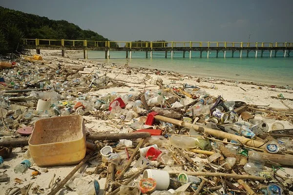 #images4change @nytimes // Plastic on a beach in Indonesia. A new study suggests that staggering amounts of the near-eternal material is in the environment and the numbers are likely to increase. #trash #environment #plastic