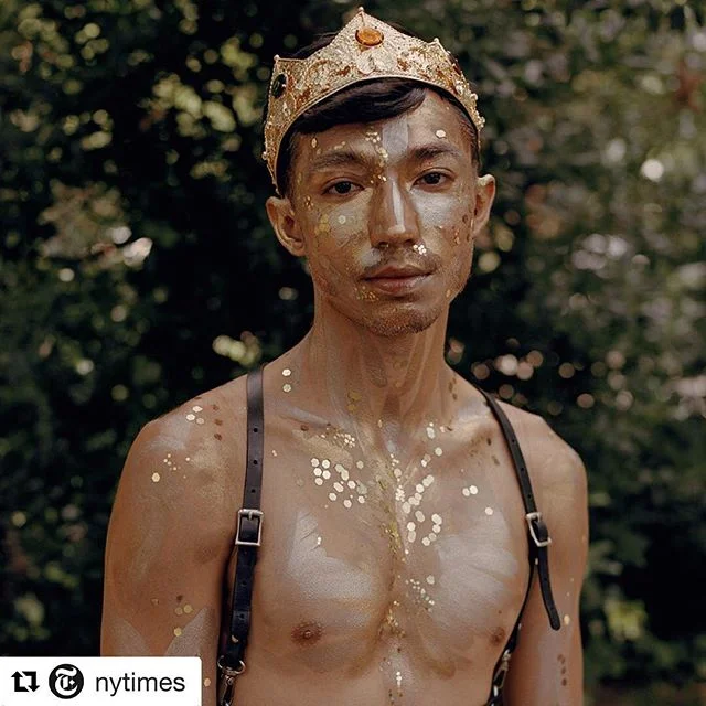 #images4change #Pride #repost @nytimes // A few years ago @ryanpfluger spent the summer shooting portraits of people in parks throughout New York City. This year, he said, &ldquo;I wanted to do something for Pride that still felt like it was my work.