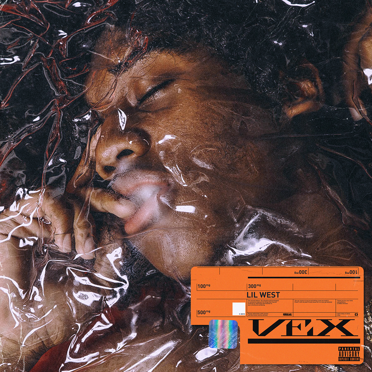 Lil West "Vex" Album Artwork