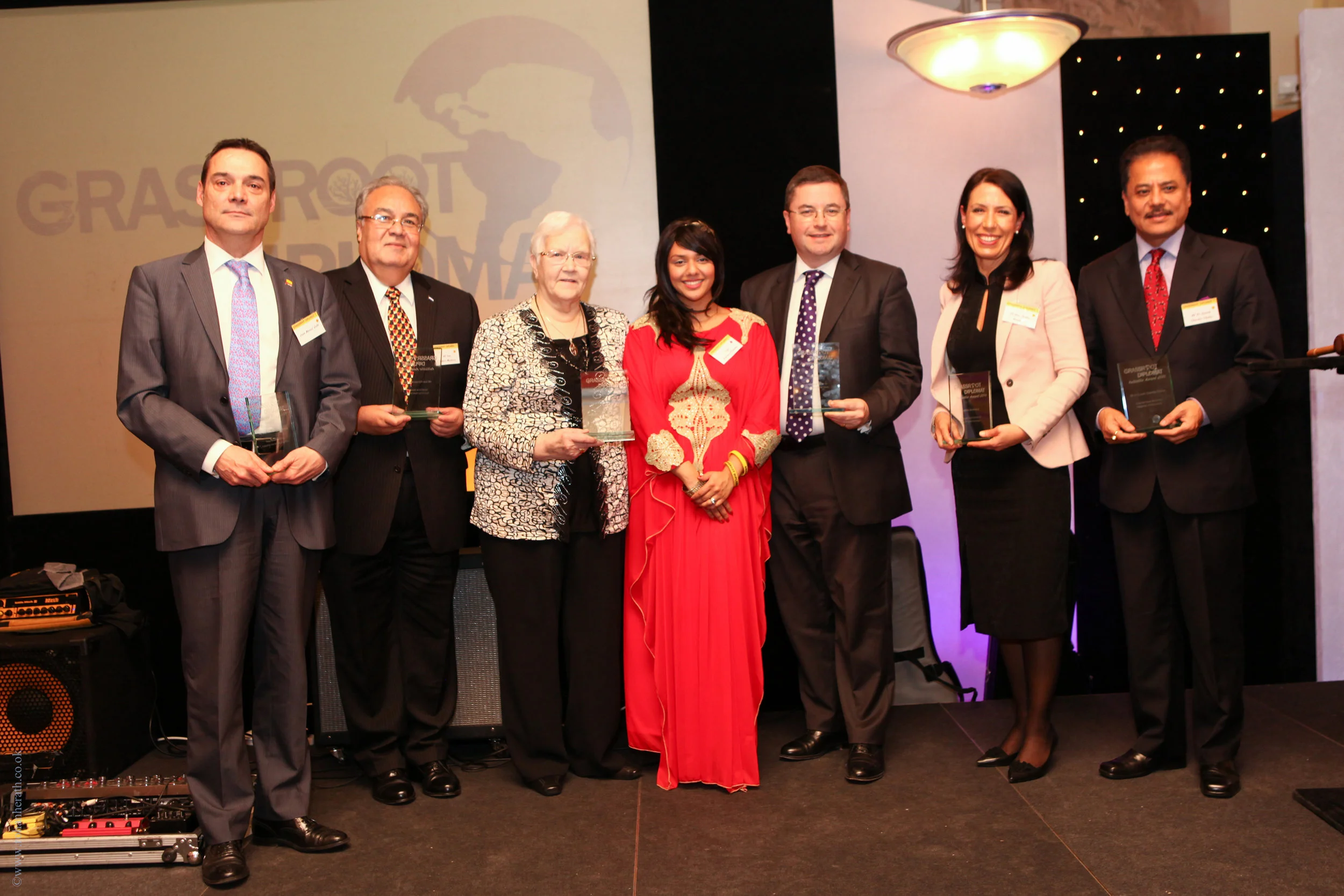 Winners of the Grassroot Diplomat Award 2013