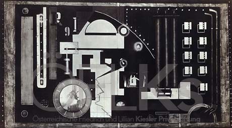 Frederick Keisler's stage rendering of R.U.R. in Berlin, 1922. 