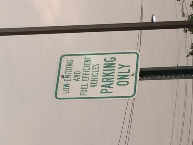  These signs at our local restaurant are like the magic mirror on Romper Room. Miss Barbara will never say your name, and you will never get a parking space here... 