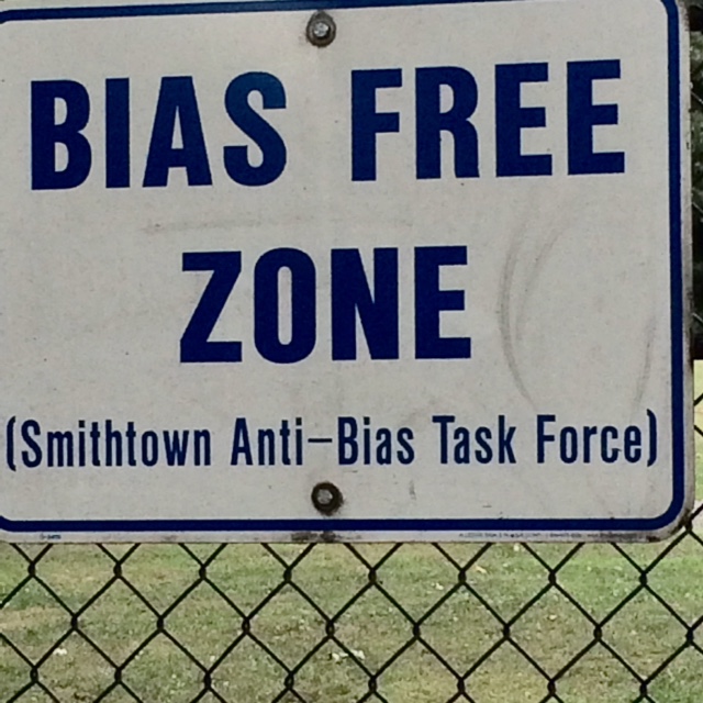  Not sure how Bias Free Zones are enforced on school grounds. But hey, we've got Common Core Education and nobody knows how that works either... 