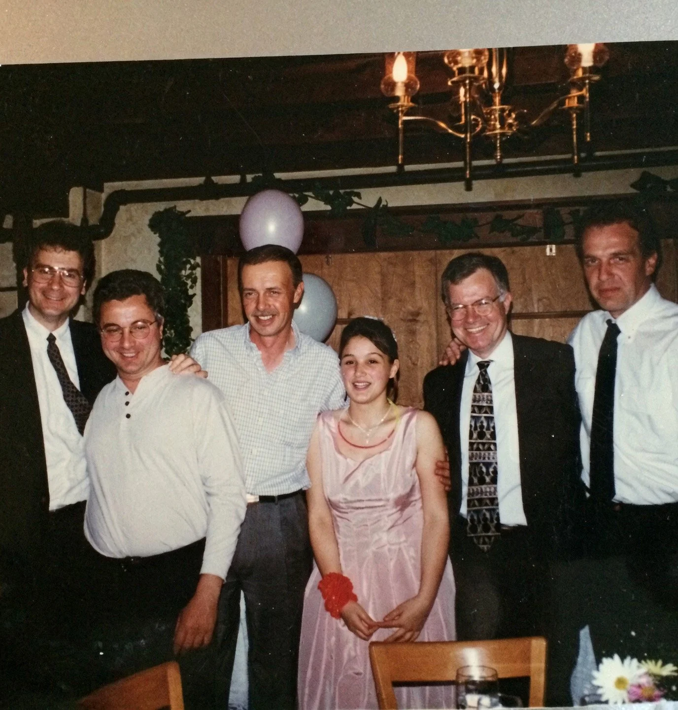 Lisa's Sweet 16 -- Steve second to right
