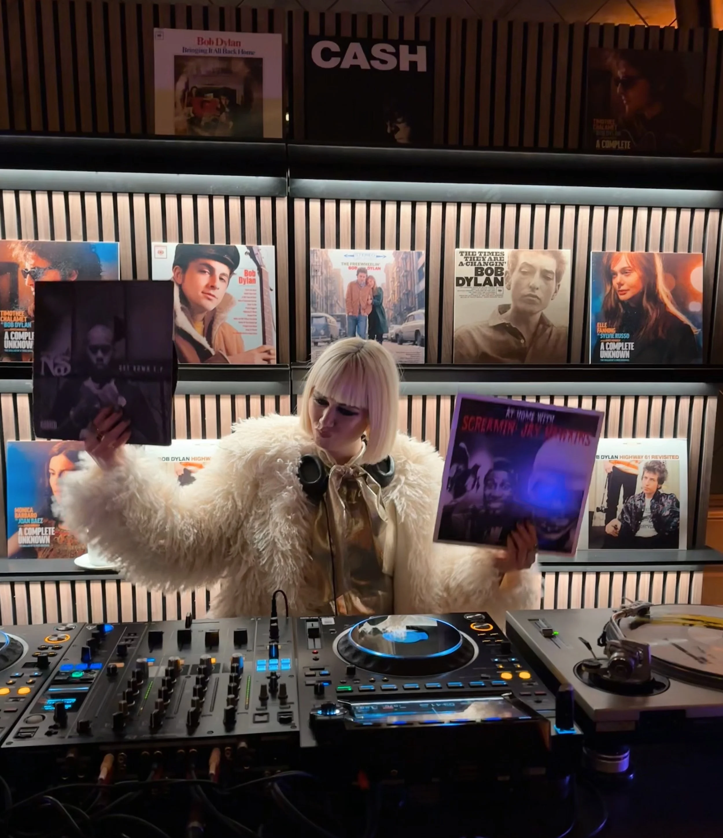 Chelsea Hotel, NYC for the A COMPLETE UNKNOWN Premiere