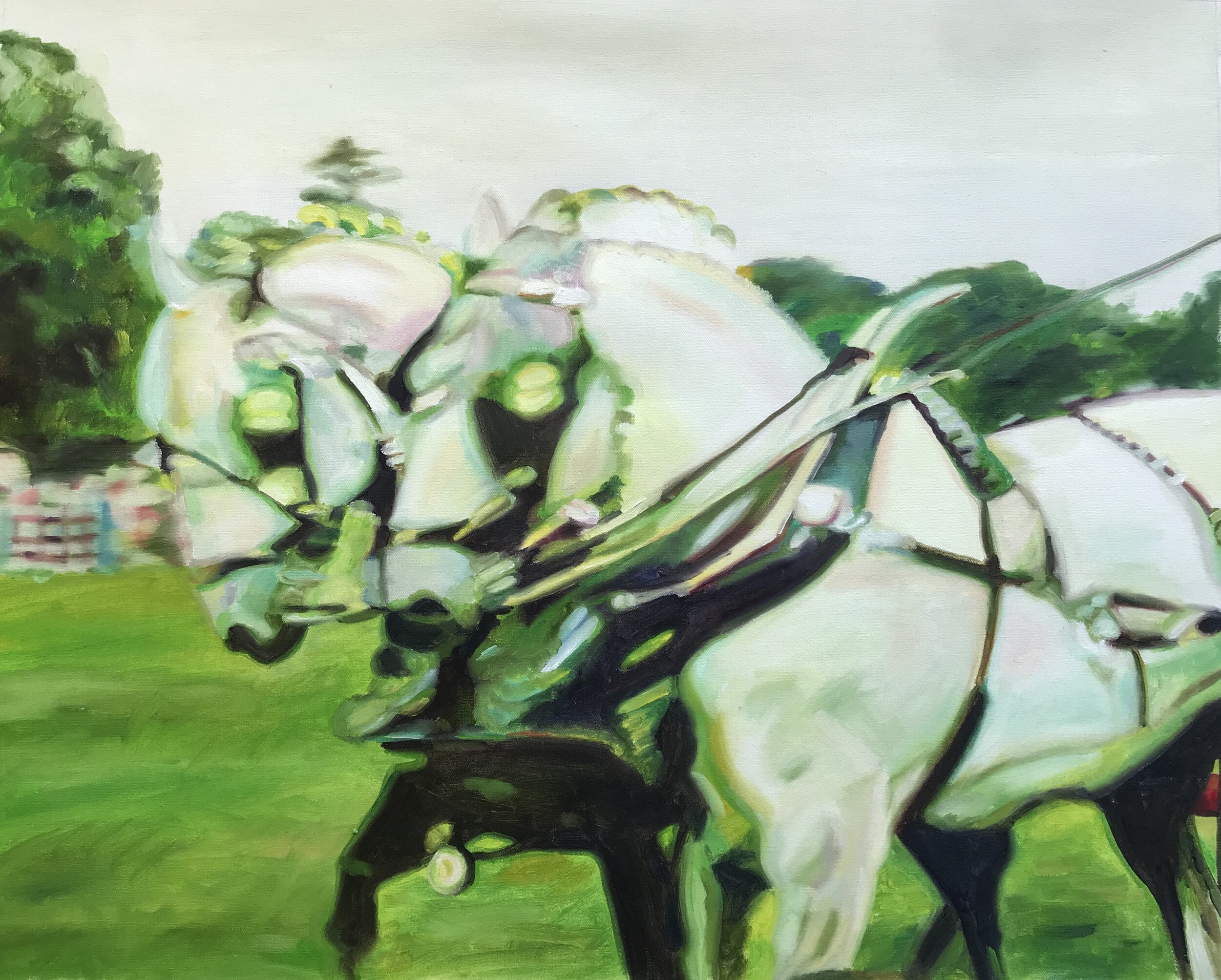 Untitled (white horses)
