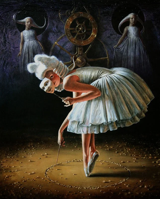 "Circle of Time", by Michael Cheval