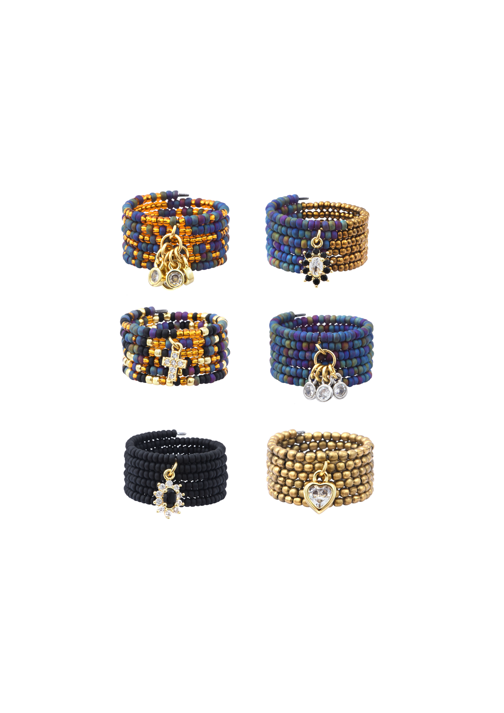 Bague Indreni - ROCHER - M -  au choix