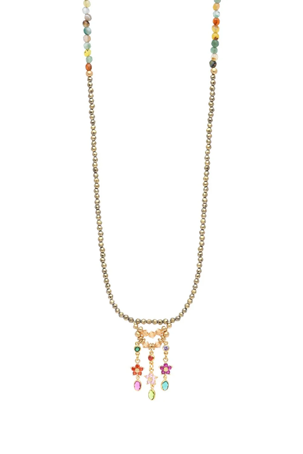 TRES FLORES - Collier