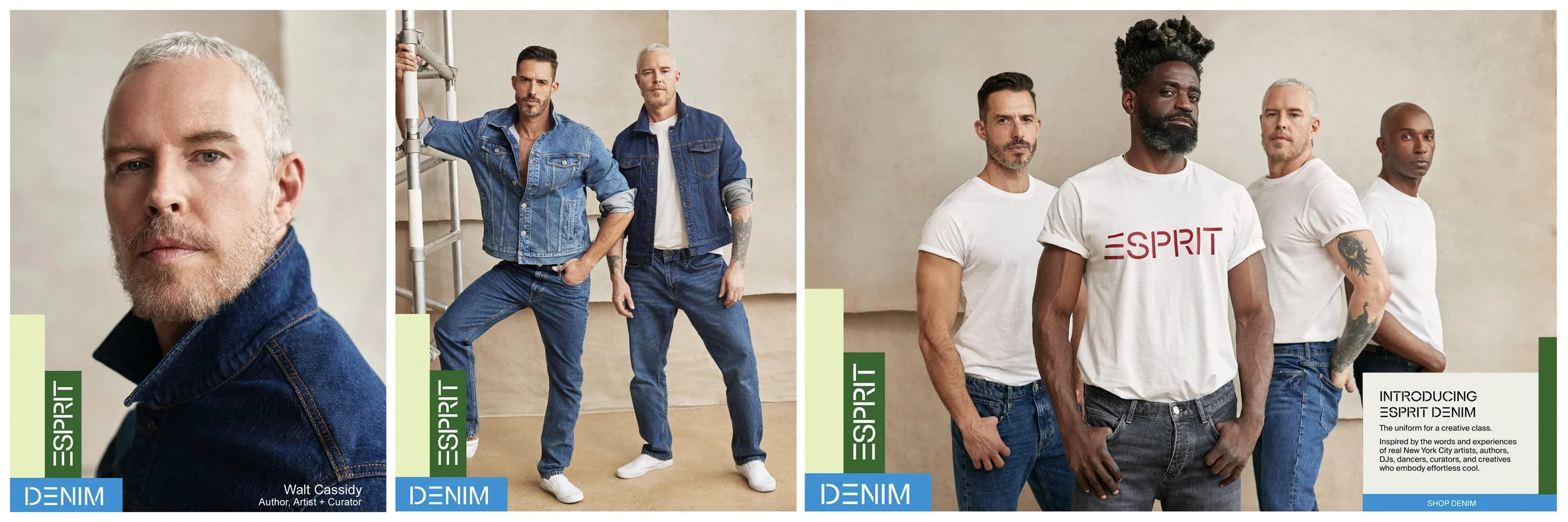  ESPRIT Denim Campaign, 2023 / Richard Phibbs. 