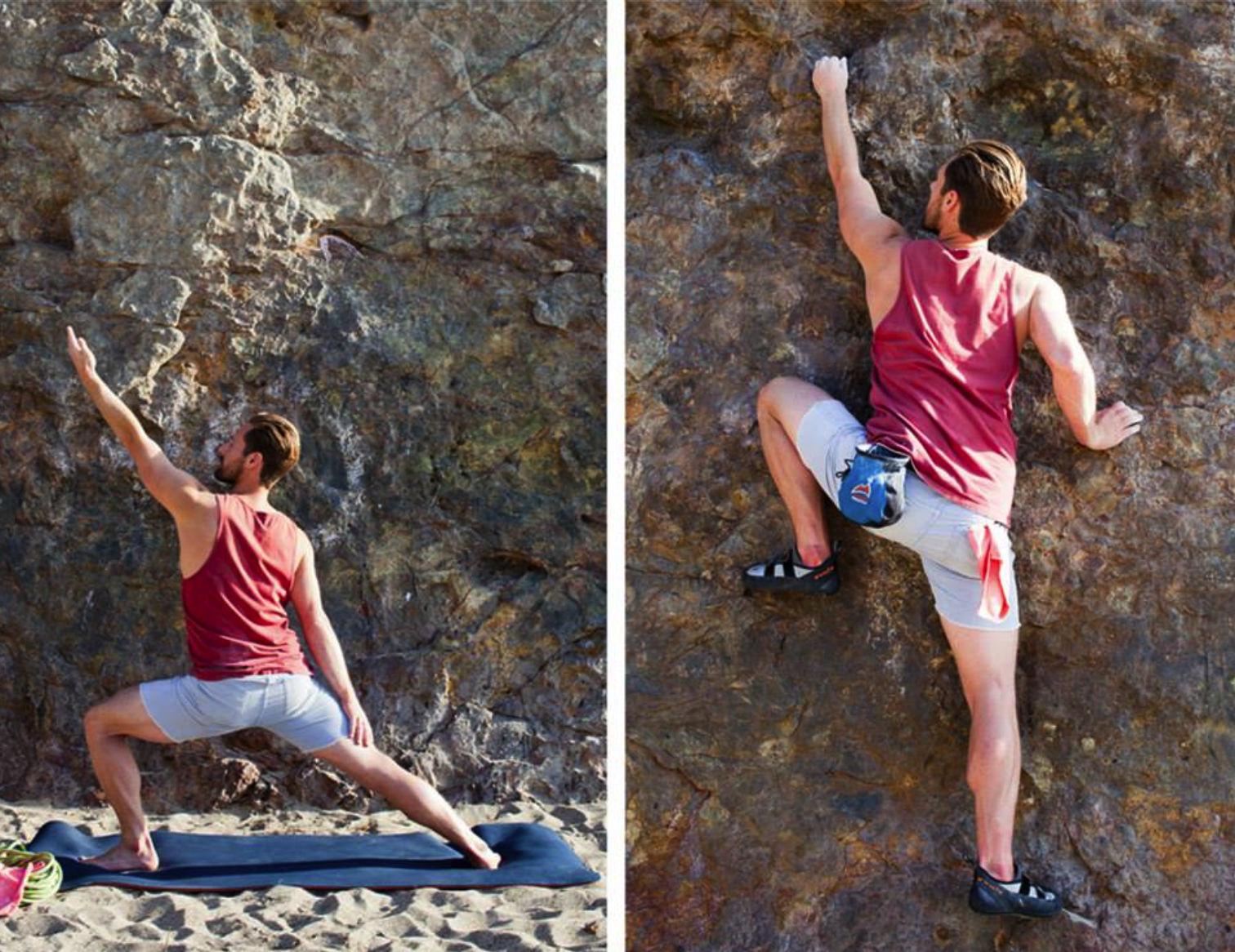 If you like rock climbing, you're going to love Reverse Warrior!
