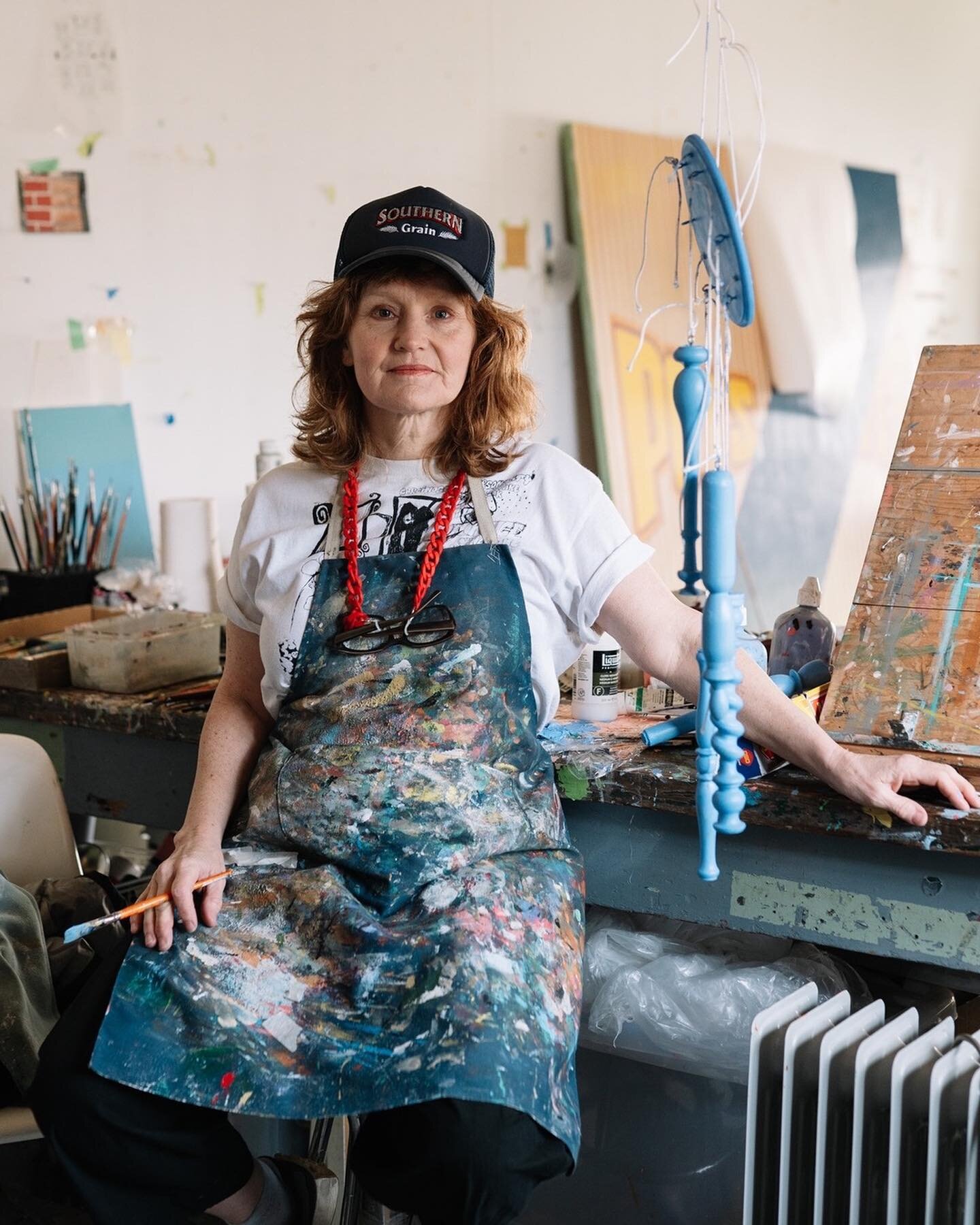 I popped in to see Nadine Christensen&rsquo;s exhibition at Buxton Gallery and I feel so very privileged having been able to meet Nadine and capture her image whilst she worked on some of the incredible pieces. An exhibition that spans 20 years of Na