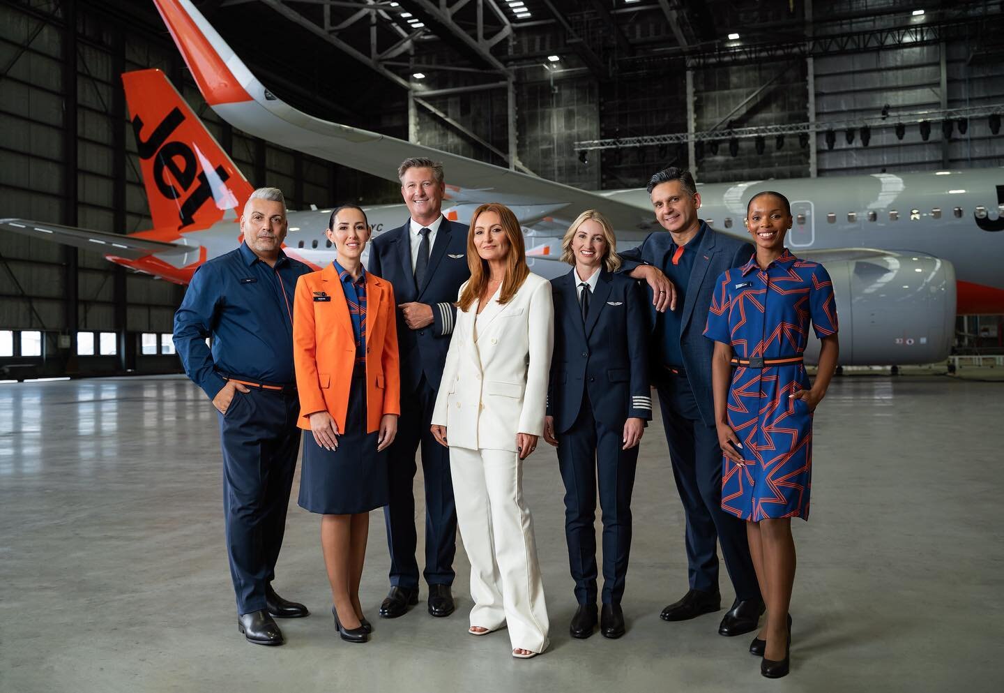 Jet-setting into the sunset with @jetstaraustralia in this stylish new look! 

Such fun last week working with the gorgeous crew and designer Genevieve @gingerandsmart, to capture these fabulous new uniforms