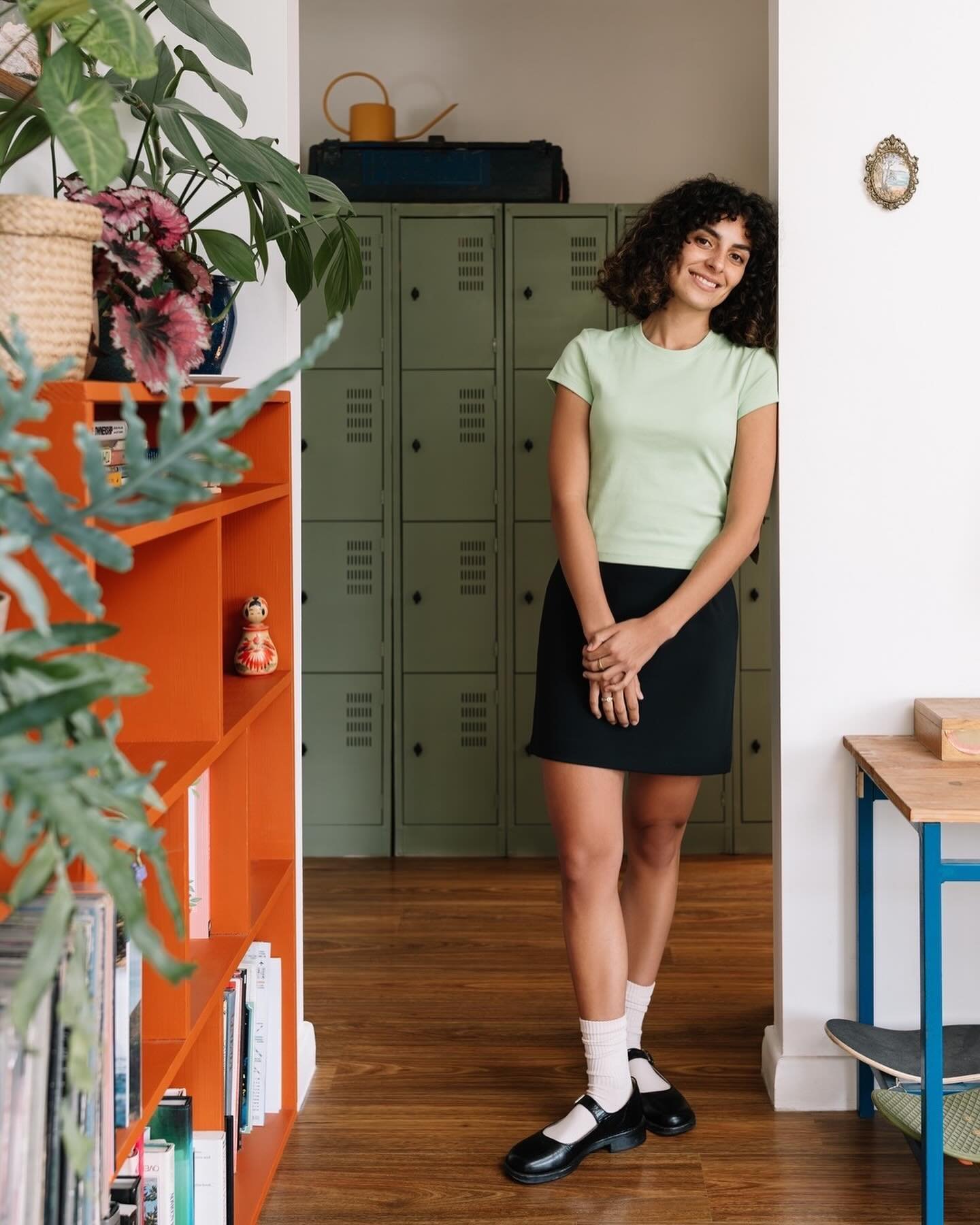 Another shoot for @uniqloau &amp; @frankiemagazine with the gorgeous @kelseycaruana__. This one was photographed in my humble home and Kels is sporting the new Core T-shirt range. Thank you to @emilynaismith and @katepullendraws for excellent art dir