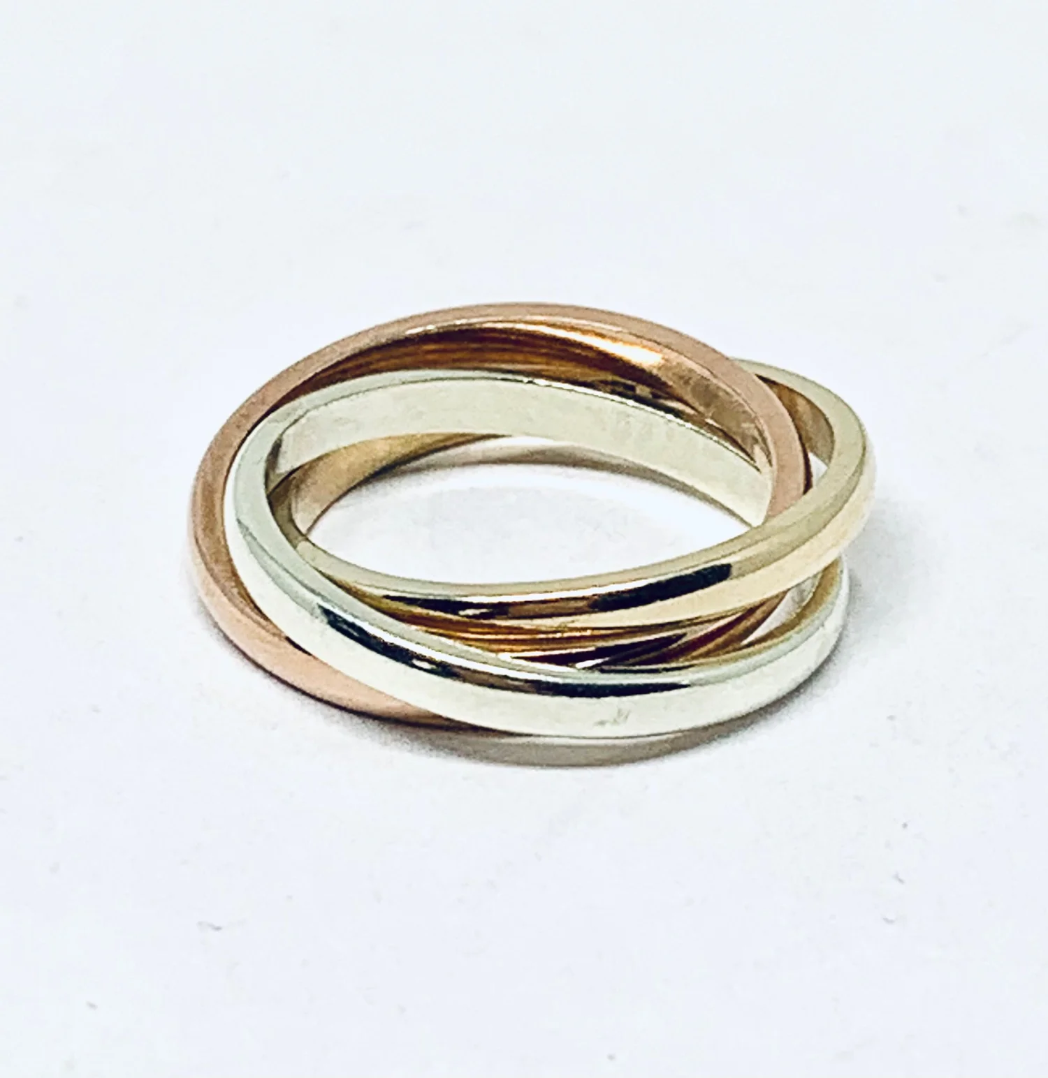 White gold russian shop wedding ring