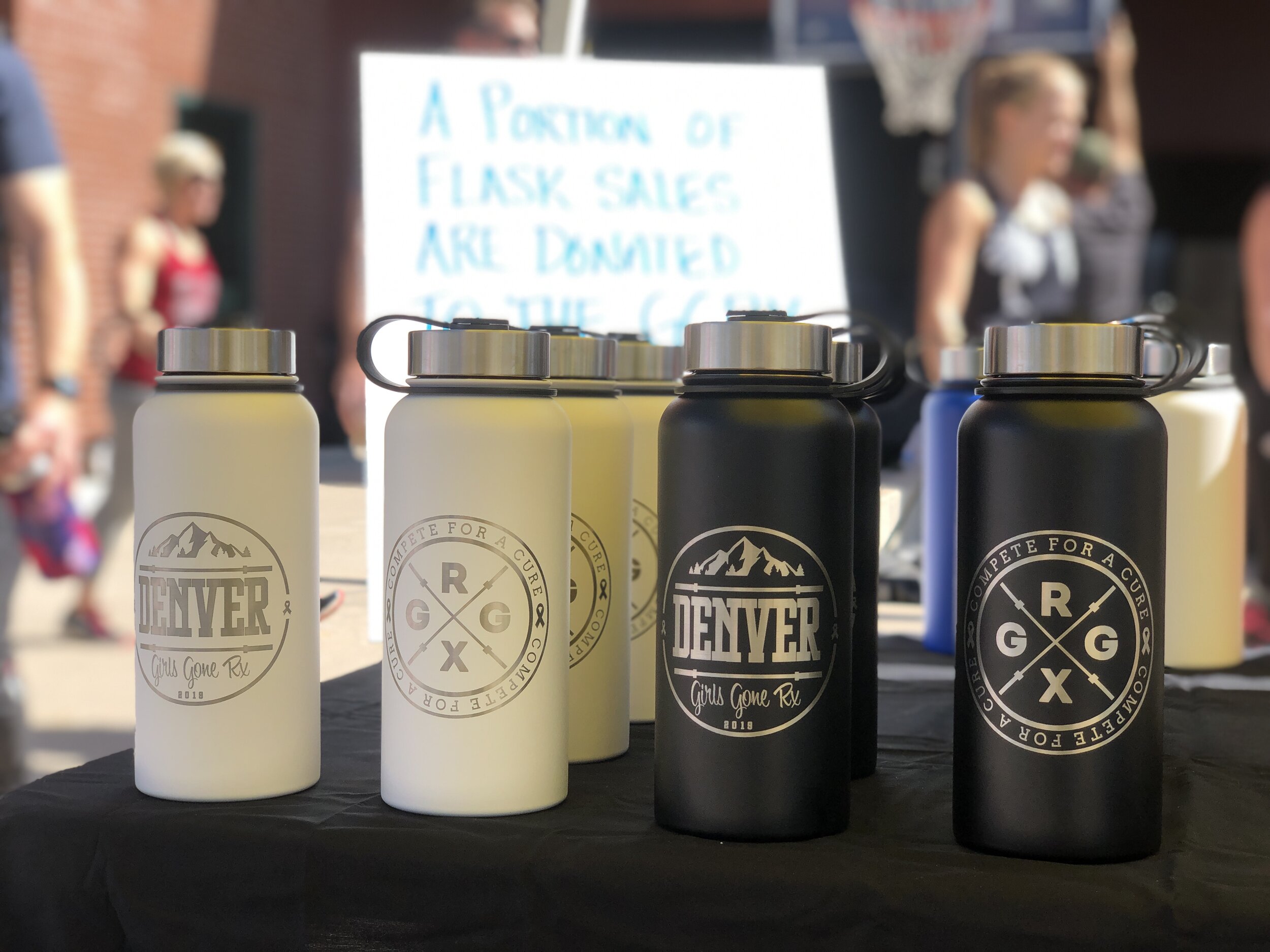 GGRX Engraved Stainless Steel Water Bottle